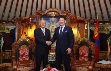 Генсек и Президент Монголии