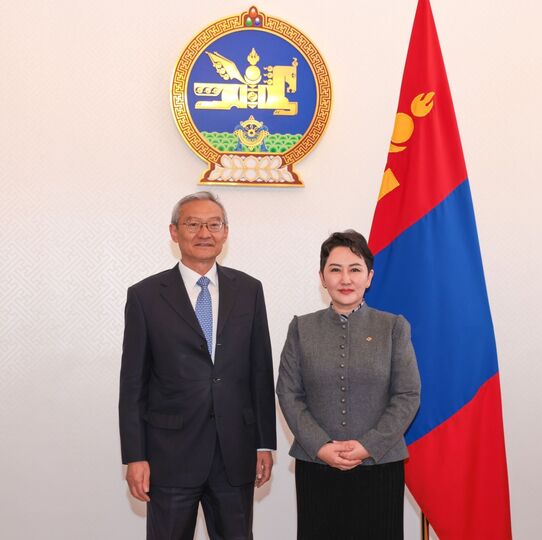 Генсек и Министр иностранных дел Монголии