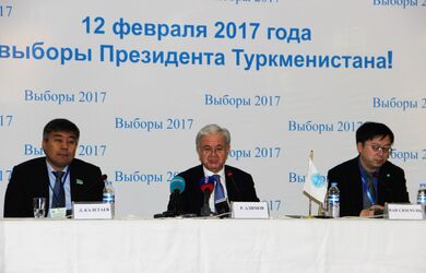 ЗАЯВЛЕНИЕ Миссии наблюдателей от ШОС по итогам наблюдения за ходом подготовки и проведением выборов Президента Туркменистана