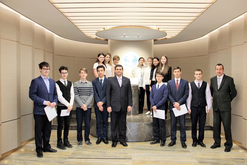 День открытых дверей для учеников школы при Посольстве Российской Федерации в Китайской Народной Республике