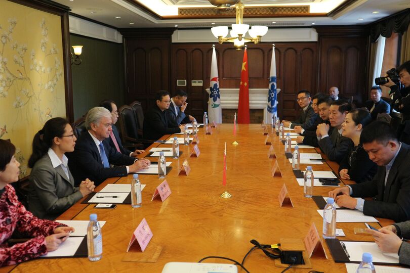 Встреча Генерального секретаря ШОС с представителями деловых кругов г.Шанхай