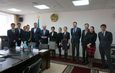 Выступление Генерального секретаря ШОС в Академии государственного управления при Президенте Республики Казахстан