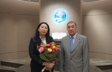 Встреча руководства Секретариата ШОС с Послом Кыргызской Республики в КНР
