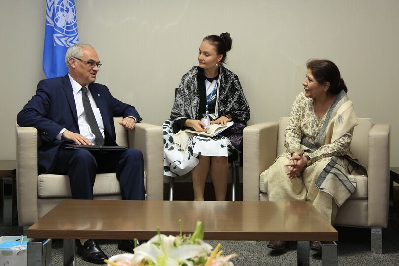 Встреча с Исполнительным секретарем ЭСКАТО ООН