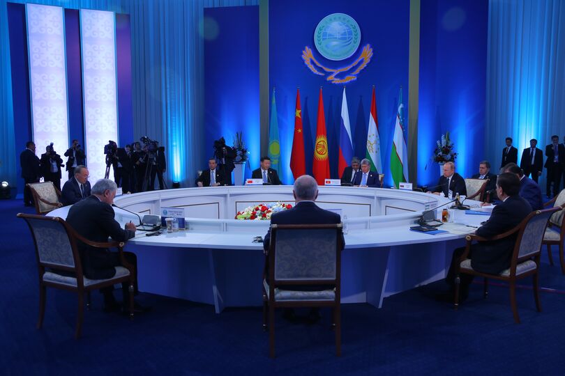 Заседание Совета глав государств-членов Шанхайской организации сотрудничества