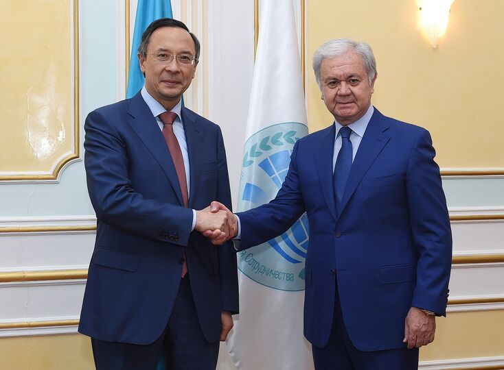 Встреча с Министром иностранных дел Республики Казахстан К.Абдрахмановым