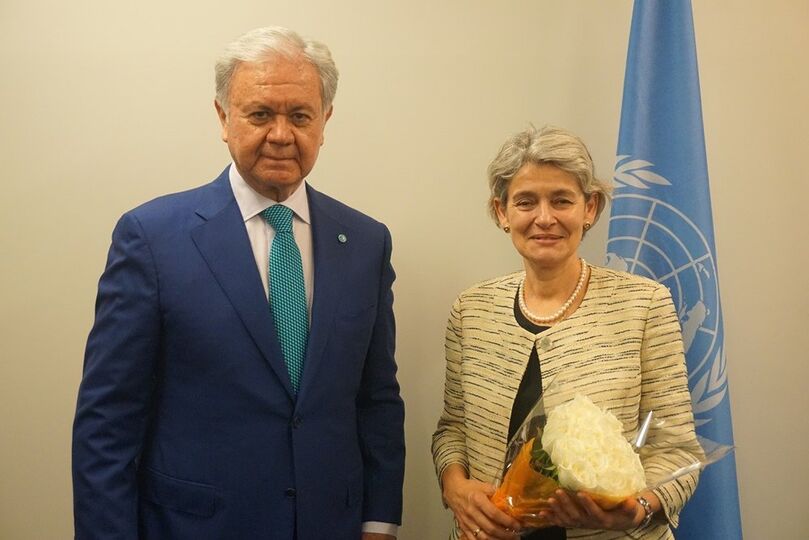 Встреча Генерального секретаря ШОС с Генеральным директором ЮНЕСКО 