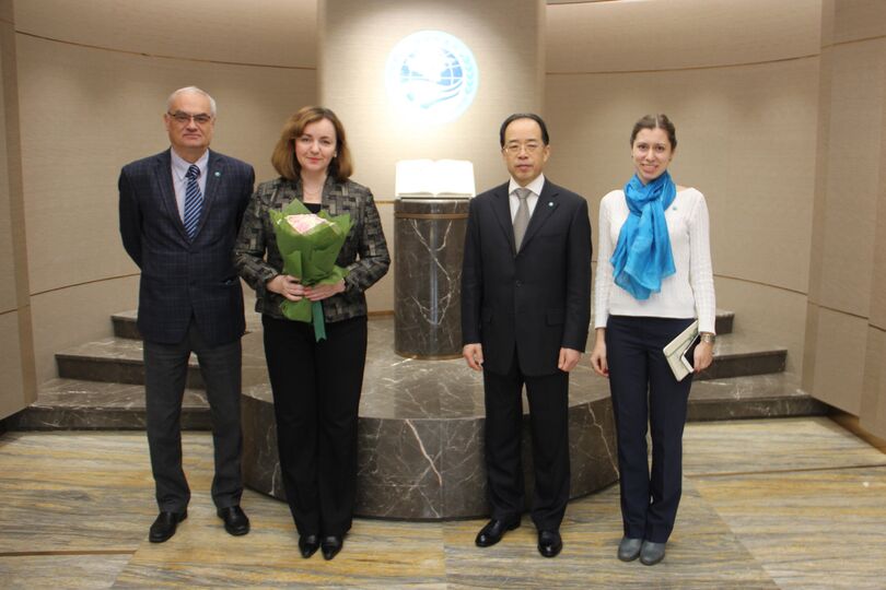 Встреча со специальным представителем Генерального секретаря ООН и главой Регионального центра по превентивной дипломатии в Центральной Азии Н.Герман