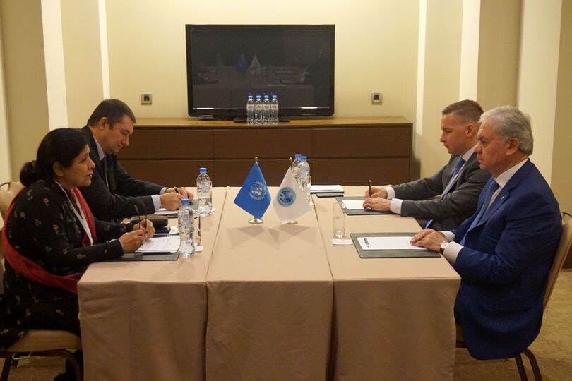 Встреча Генерального секретаря ШОС с Исполнительным секретарем ЭСКАТО ООН