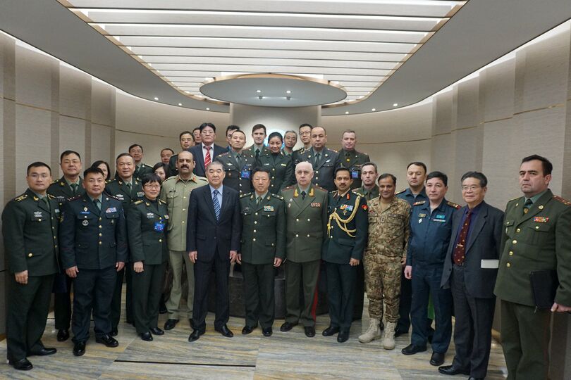 Встреча с участниками Первого Форума по обороне и безопасности ШОС