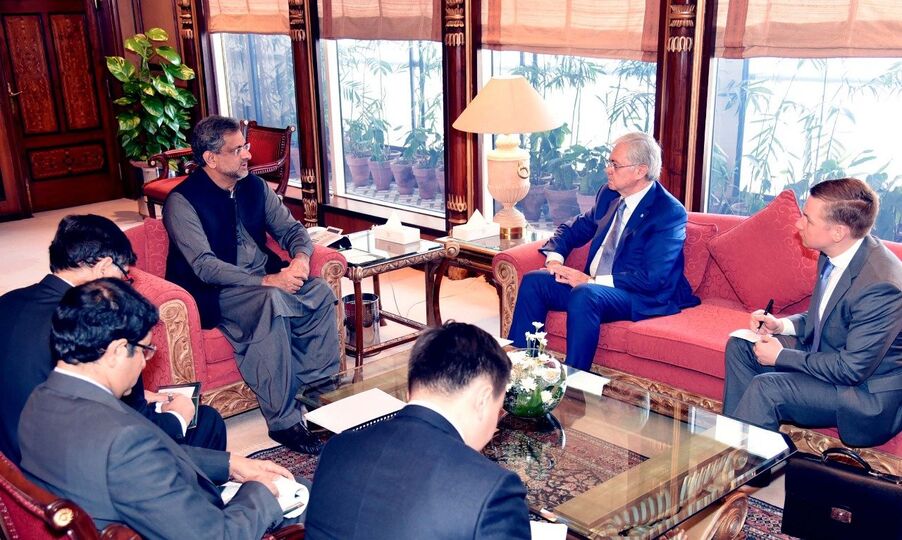 Встреча Генерального секретаря ШОС с Премьер-министром Пакистана