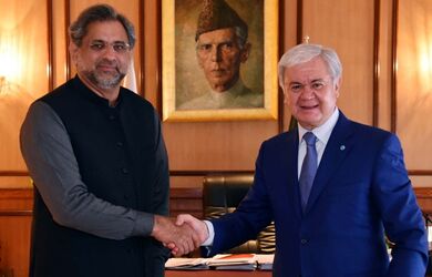 Встреча Генерального секретаря ШОС с Премьер-министром Пакистана