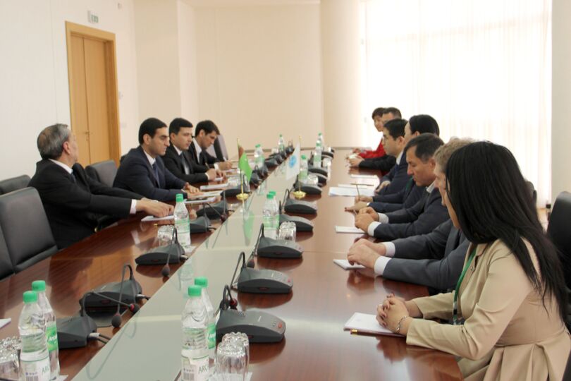 Встреча с заместителем Министра иностранных дел Турменистана Вепа Хаджиевым