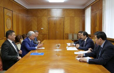 Встреча с Министром транспорта Монголии Ж.Бат-Эрдэнэ