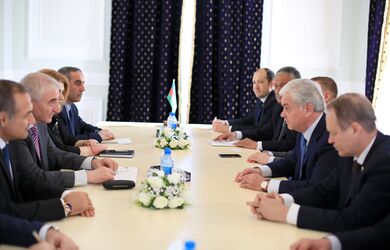 Встреча с Председателем Центральной избирательной комиссии Азербайджанской Республики