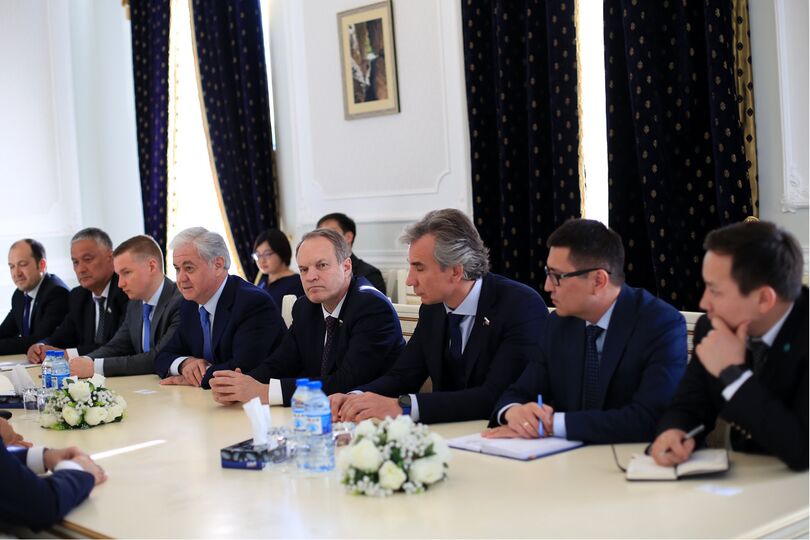 Встреча с Председателем Центральной избирательной комиссии Азербайджанской Республики