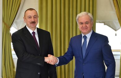 Генеральный секретарь ШОС встретился с Президентом Азербайджана