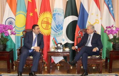 Встреча с Чрезвычайным и Полномочным Послом Азербайджанской Республики в КНР 