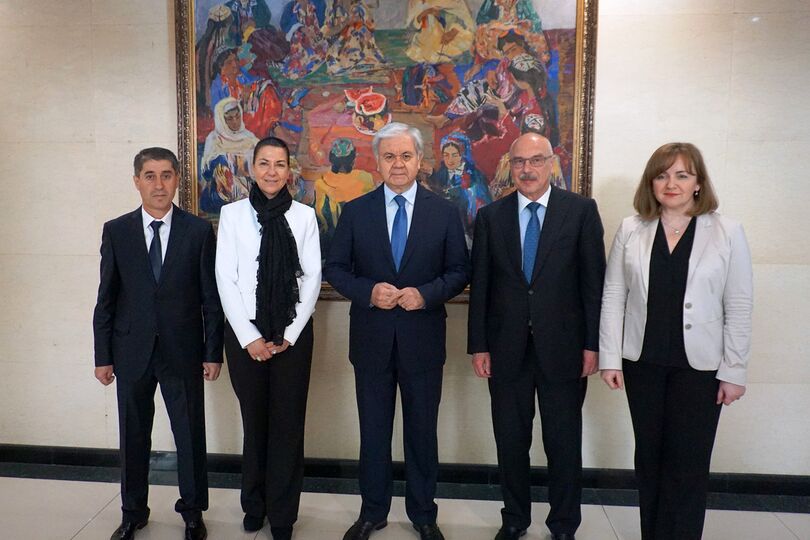 Встреча Генерального секретаря ШОС Р.Алимова с высокопоставленными представителями системы ООН