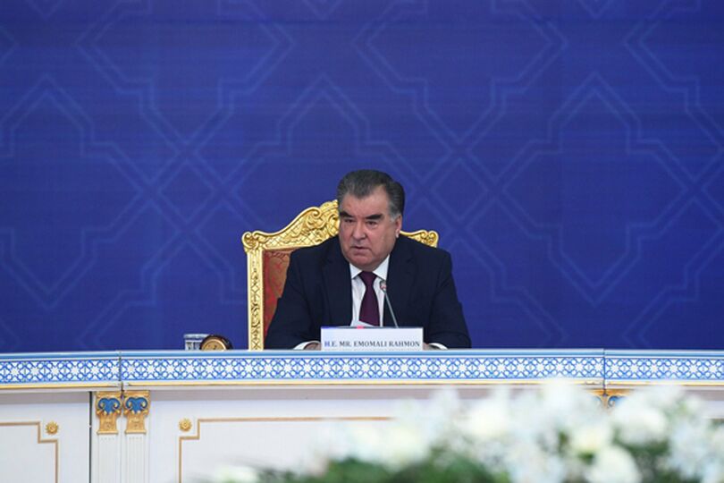 Президент Республики Таджикистан Эмомали Рахмон