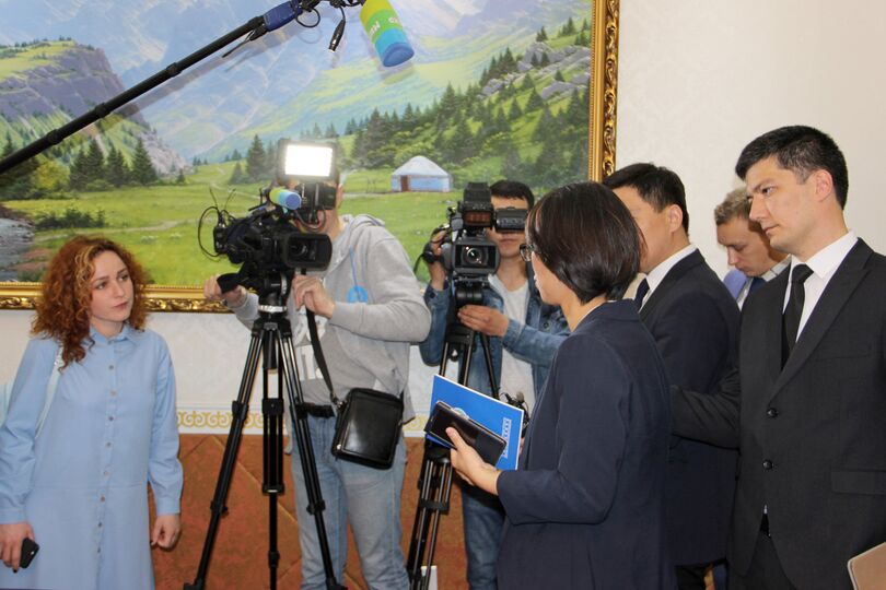 В Штаб-квартире ШОС в Пекине состоялась встреча с журналистами
