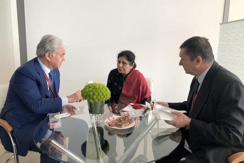 Встреча с заместителем Генсекретаря ООН, Исполнительным секретарем ЭСКАТО Шамшад Ахтар