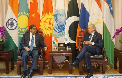 Встреча с Чрезвычайным и Полномочным Послом Республики Индии в КНР