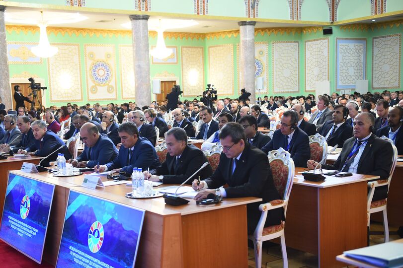 Генеральный секретарь ШОС в Душанбе принял участие в работе международной конференции «Вода для устойчивого развития», 2018-2028