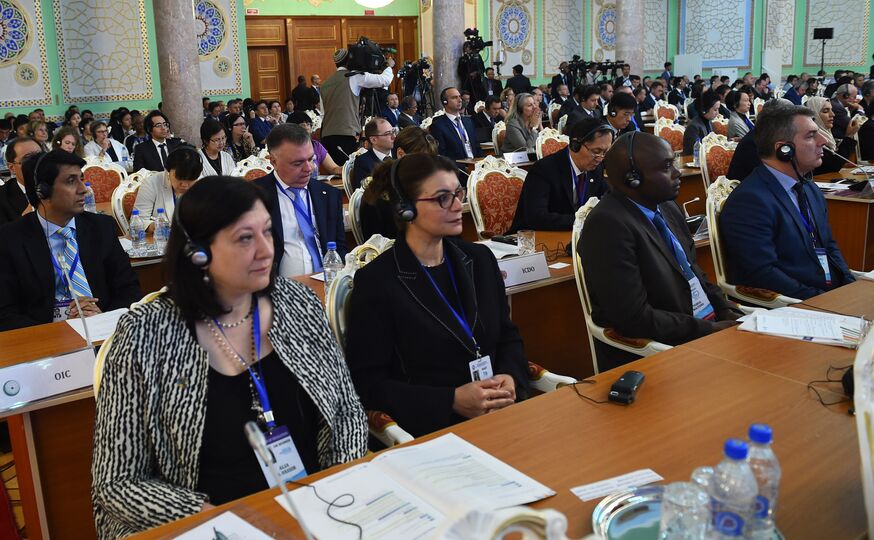 Генеральный секретарь ШОС в Душанбе принял участие в работе международной конференции «Вода для устойчивого развития», 2018-2028