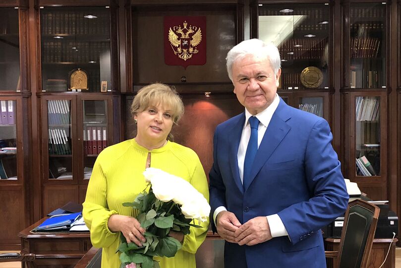 Генеральный секретарь ШОС встретился с Председателем ЦИК России