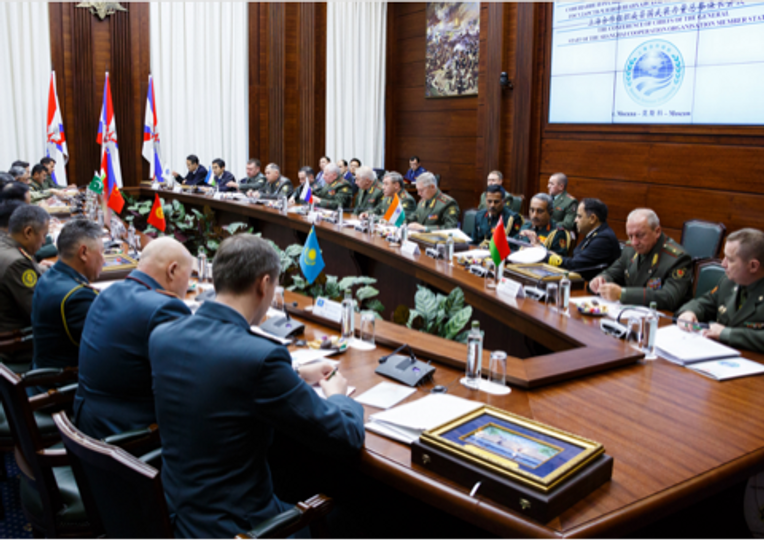В Москве состоялось Совещание начальников генеральных штабов вооруженных сил государств-членов ШОС.
