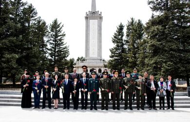 В Китае почтили память павших советских и монгольских воинов