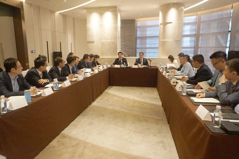 Генеральный секретарь ШОС встретился с деловыми кругами провинции Шэньси