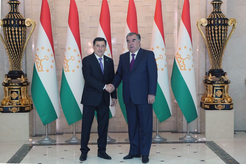 Президент Республики Таджикистан принял Генерального секретаря ШОС