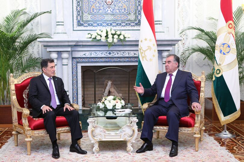 Президент Республики Таджикистан принял Генерального секретаря ШОС