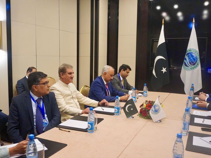 Встреча Генерального секретаря ШОС с министром иностранных дел Исламской Республики Пакистан