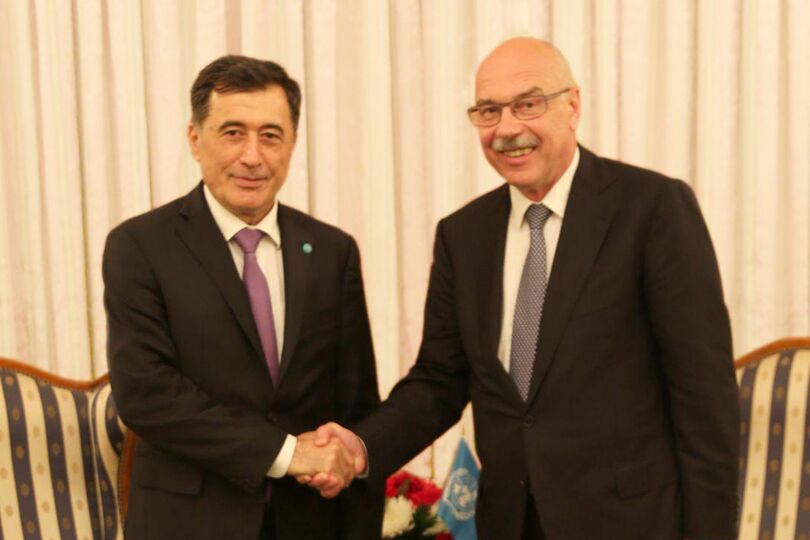 Генеральный секретарь ШОС встретился с  главой Контртеррористического управления ООН