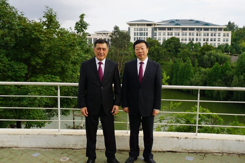 Генеральный секретарь ШОС встретился с Секретарем партийного комитета города Куньмин