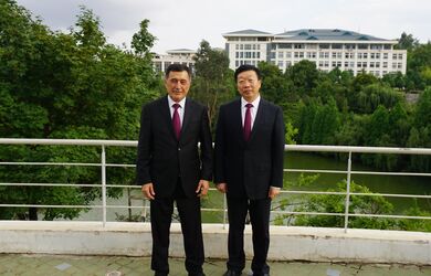Генеральный секретарь ШОС встретился с Секретарем партийного комитета города Куньмин