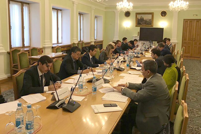 В Москве состоялись консультации государств-членов ШОС по проблематике предотвращения гонки вооружений в космическом пространстве