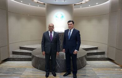 Генеральный секретарь ШОС встретился с послом Объединенных Арабских Эмиратов в Китае