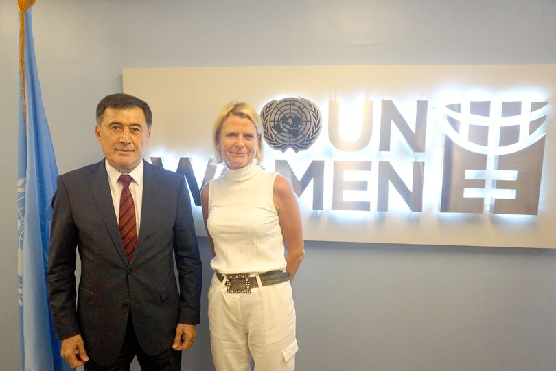 Генеральный секретарь ШОС посетил головной офис «ООН-Женщины»