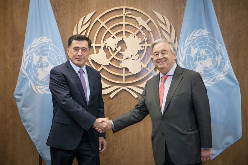 Состоялась встреча Генеральных секретарей ШОС и ООН