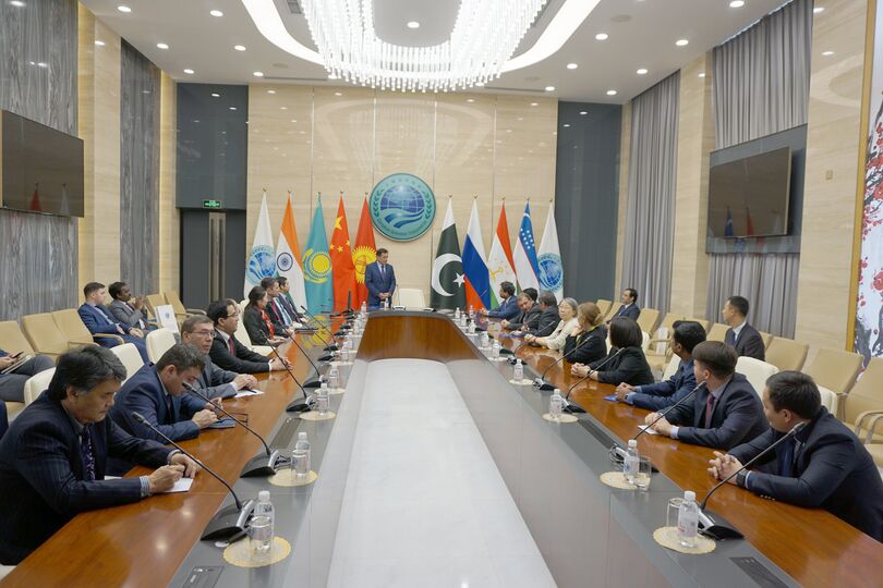 Встреча Генерального секретаря ШОС с Постоянными представителями при Секретариате ШОС 
