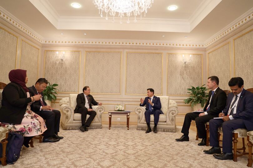 В Ташкенте состоялась встреча Генерального секретаря ШОС с заместителем Генерального секретаря АСЕАН