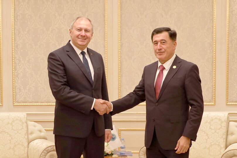 Генеральный секретарь ШОС встретился с Премьер-министром Республики Беларусь