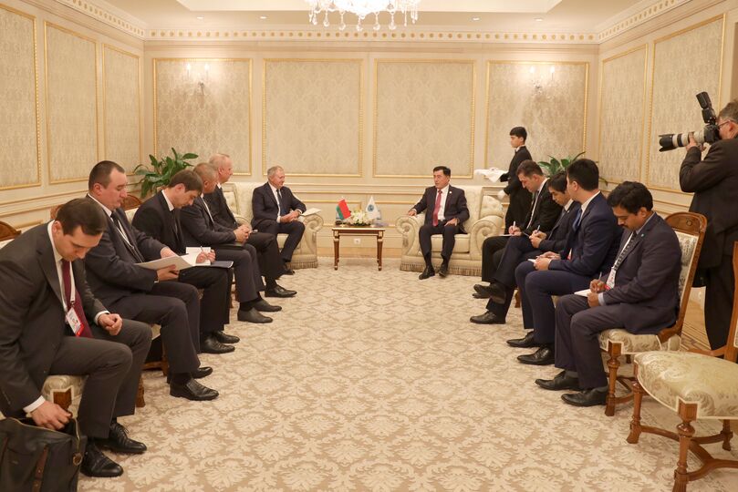 Генеральный секретарь ШОС встретился с Премьер-министром Республики Беларусь