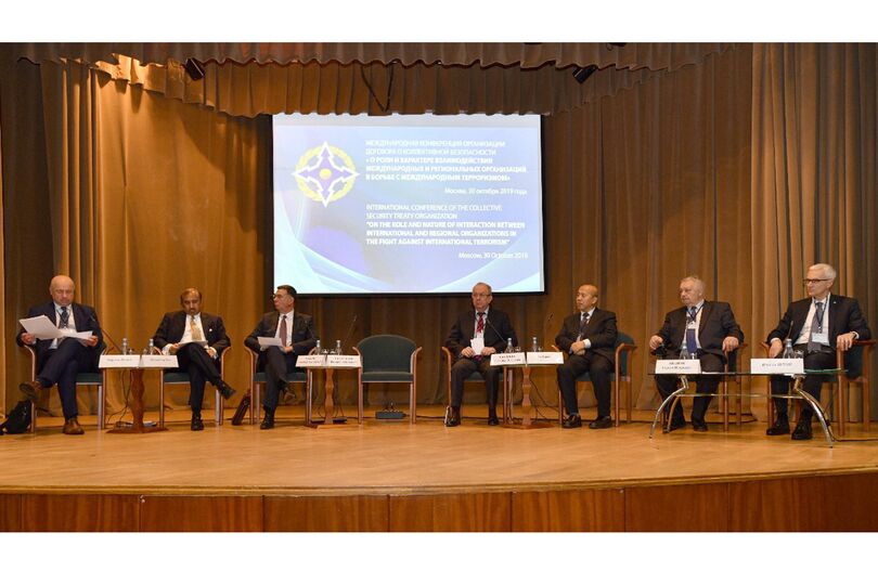Делегация Секретариата ШОС приняла участие в международной конференции ОДКБ