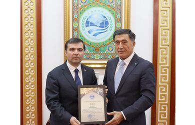 Торжественный прием по случаю завершения дипломатической миссии Посла Республики Таджикистан в Китайской Народной Республике