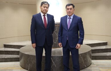Генеральный секретарь ШОС встретился с Послом Монголии в Китае